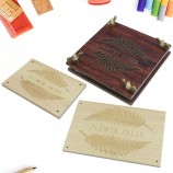 Custom Printed Wooden Flower Press Kit for Kids & Adults