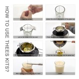 DIY Soy Wax Candle Making Kit with Glass Jars & Full Supplies