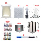 DIY Soy Wax Candle Making Kit with Color Dyes & Fragrance Oil