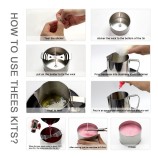 DIY Soy Wax Candle Making Kit with Color Dyes & Fragrance Oil