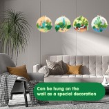 New Wool Felt Needle Felting Kit DIY Plant Embroidery Stretch Set