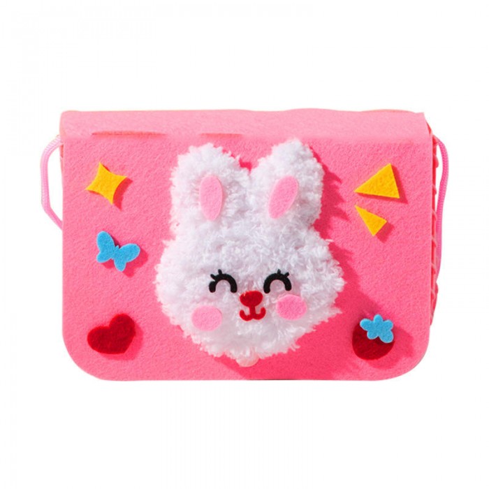 Kindergarten Children's Day Gift DIY Cartoon Boys Girls Educational Toy Material Kit for Handicrafts Sewing Weaving Toys