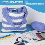 Wholesale Custom Stuffed Knitting Sets the Beginners Crochet Kit Animal DIY Crochet Kit Craft for Adults
