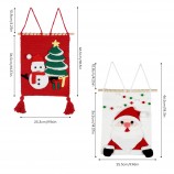 Hot Sale Christmas Decor Gift Santa Claus Tapestry Yarn Crochet Kit for Beginners Knitting Home Decor DIY