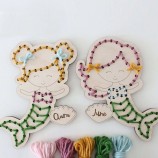 DIY Sewing Embroidery Kit Early Childhood Craft Project Yarn Sewing Kit for Kids