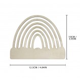 Wholesale DIY Product Wood Rainbow Craft Kit for Kids Wood Kids Gift Rainbow Craft Kit