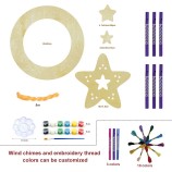 Hot Sale DIY Creative Outdoor Wind Chimes Crafts Wooden Wind Chimes