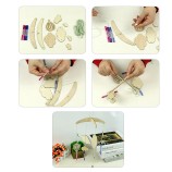 DIY Wind Chime Kit Home Decor Hanging Wooden Wind Chimes Kids Educational Toys