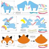 Hot Sale Creative Education Children Manual Toy Felt Cloth Sewing Toy DIY Toy Set
