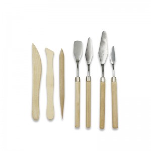 DIY Clay Sculpting Tools, Wood & Metal Pottery Carving Kit