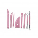 Clay Sculpting & Pottery Tool Kit, Wooden Handle Ceramic Tools