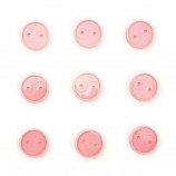 25MM Plastic DIY Disbound Discs Mushroom Hole Binder Binding Ring Notebook Planner Discs