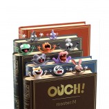 3D Animal Bookmarks, Funny Kawaii Cat Panda Markers for Kids