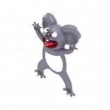 3D Animal Bookmarks, Funny Kawaii Cat Panda Markers for Kids