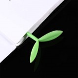 Four-Leaf Silicone Little Green the Buds Mini Sprout Clover Bookmark