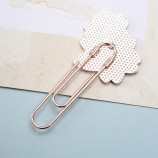 Custom Cherry Blossom Sakura Metal Enamel Pin Bookmark Clip for Planner