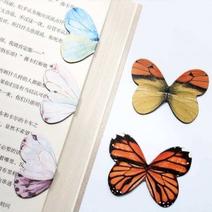 Custom Butterfly Magnetic Bookmark, Sublimation Blank