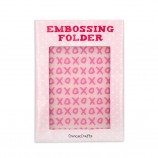 DIY Design Card Paper Craft 3D Plastic Floral Embossing Folders for Scrapbook