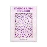 Custom Plastic 3D Scrapbooking Embossing Folder Tree for Diy Card Making Craft