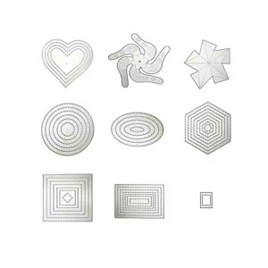 Geometric Figure Die Cuts for Card Making & Crafts