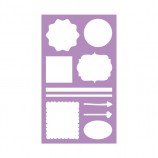 Eco Friendly PP Material DIY Decorative Stencil Template