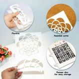 Custom Mandala Dot Drawing Template DIY Kids Drawing Art Stencil