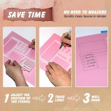 Laser Cut PET Material Geometric Pattern Screen Printing Stencil