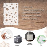 Hot Sale Custom Child Safety Plastic Painting and Drawing Stencil Four-piece Set