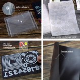 Wholesale Reusable Clear Plastic Storage Bag for DIY Tools Stencil Stamp and Die Desk Organizer