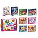 Diy Non-Toxic Rock Painting Kit Nature Stone Art and Craft Drawing Toy Set Model Coloring Toys
