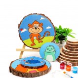 Kids DIY Drawing Board | Blank Wood Slice for Painting Craft