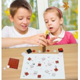 Square Wooden Handle Custom Rubber Stamp Set