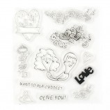 Creative Expressions Love Themed Clear Silicone Stamp for Card Making & Scrapbooking