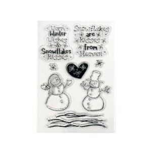 Christmas Clear Stamp Set for Scrapbooking & Cards