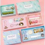 Macaron Wax Seal Stamp Set for Birthday Gifts