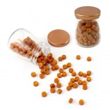 Octagon Wax Seal Beads in Glass Bottle