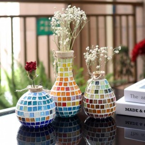 Customizable DIY Mosaic Vase for Home Decor